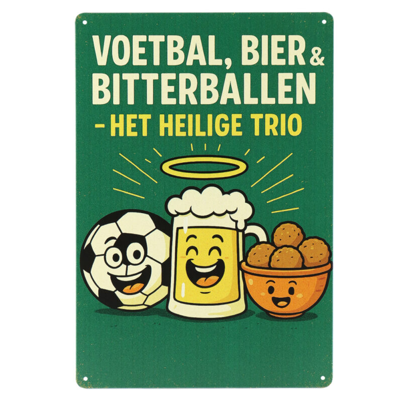 Het Heilige Trio - Metalen Borden