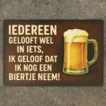 Nog Een Biertje - Metalen Borden — foto 2