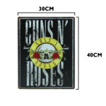 Guns`n Roses metalen bord 30 x 40cm — foto 2