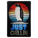 Just chillin - Metalen borden