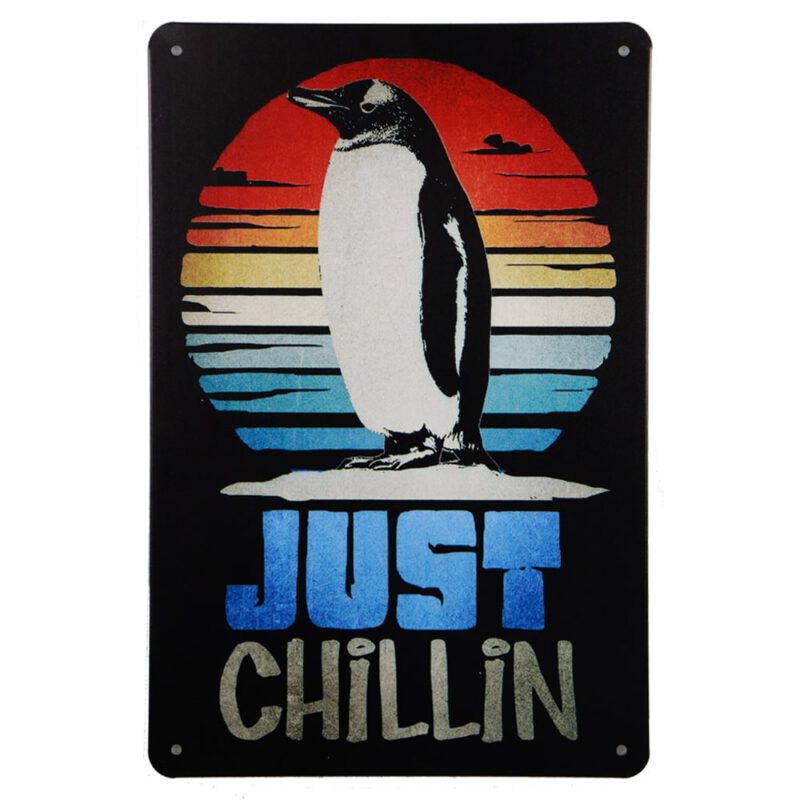 Just chillin - Metalen borden