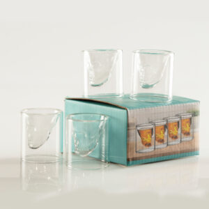Skull Shot Glazen set van 4