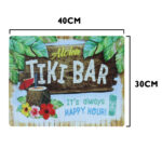 Tiki bar metalen bord 30 x 40cm — foto 2