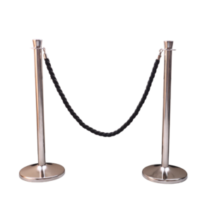 Vip afzetpaal zilver deluxe