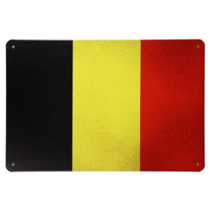 Belgische vlag - Metalen borden