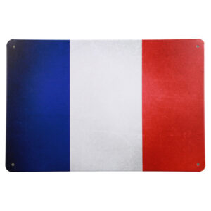 Franse vlag - Metalen borden