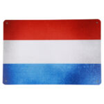 Luxemburgse vlag - Metalen borden
