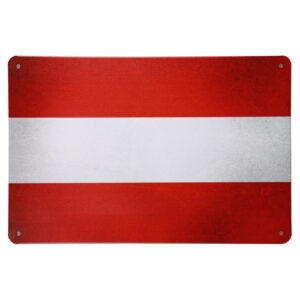Oostenrijkse vlag Metalen borden