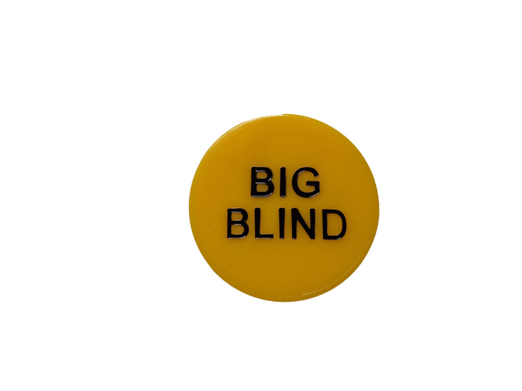 Big en small blind buttons