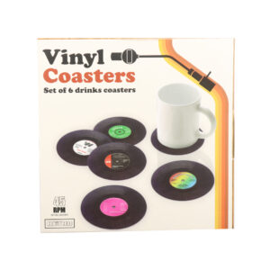 Vinyl Onderzetters 6 Stuks
