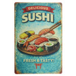 Delicious Sushi - Metalen Borden