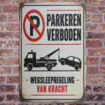 Parkeren Verboden - Metalen Borden — foto 2